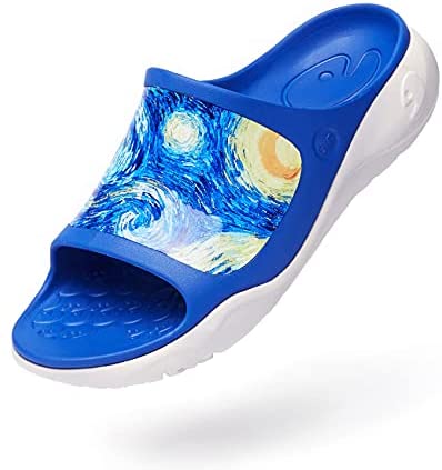 UIN Men's Casual Sandals Comfort Slippers Soft Quick Drying Non-Slip for Beach, Outdoor & Indoor Summer Vibe
