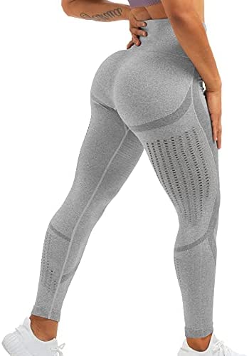 Women High Waisted Seamless Yoga Pants
