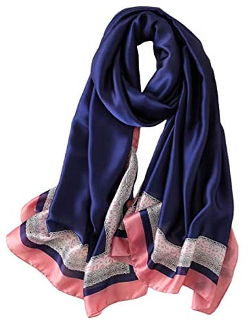 YMXHHB Silk Scarf 100% Mulberry Silk Fashion Scarves Long Lightweight Shawl Wrap …