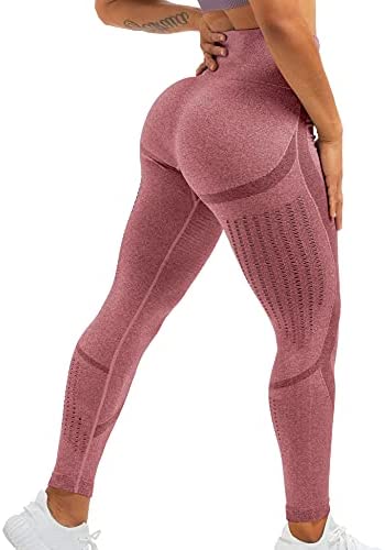 Women High Waisted Seamless Yoga Pants
