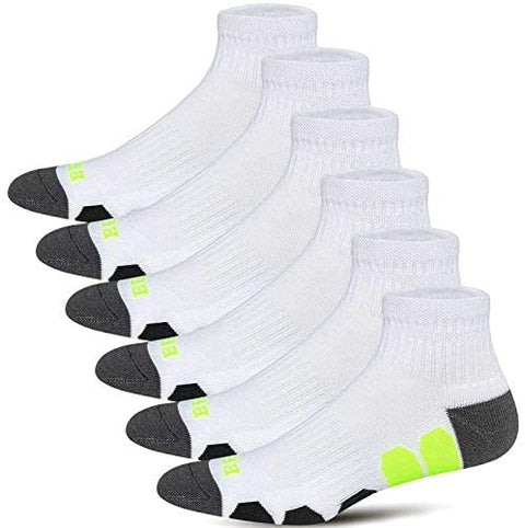 Men's Performance Athletic Ankle Running Socks (6 Pack)