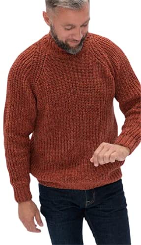 Men's Casual Ribbed Slim Fit Sweater