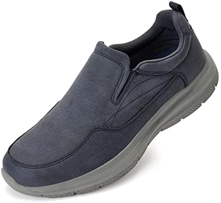 konhill Men's Slip on Loafer - Comfortable Casual Dress Walking Shoes