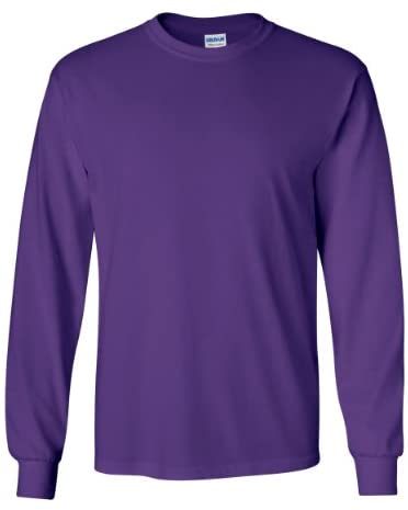Gildan Men's Ultra Long Sleeve Rib-Knit Cuffs T-Shirt