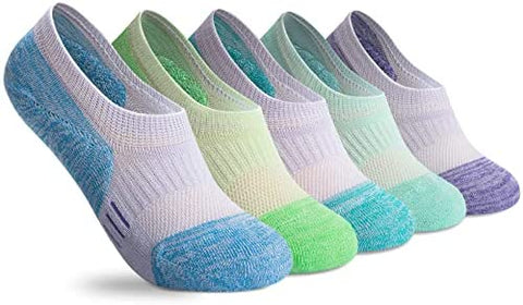 Gonii Womens No Show Socks Athletic Ankle Socks Cushioned Running Low Cut 5-8 Pairs