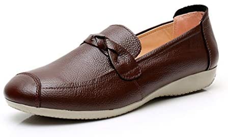 VenusCelia Women's Braid Dance Flat Shoe
