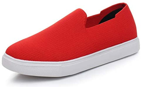VenusCelia Women's Clouds Knit Slip-On Shoes