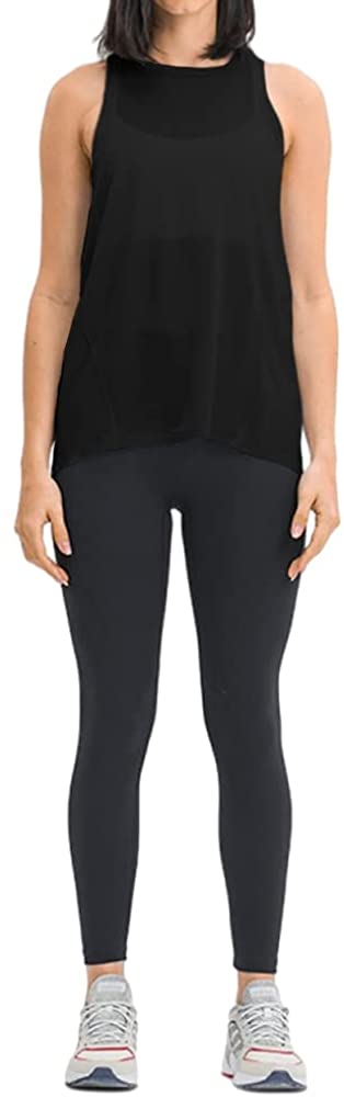 Womens Criss Cross Workout Sleeveless Running Shirts Athletic Tank Tops for Women