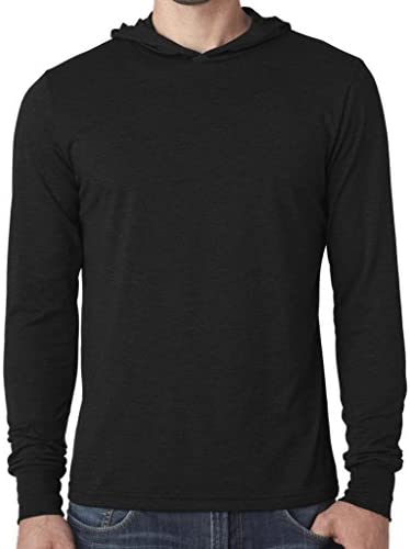 Yoga Clothing For You Mens Lightweight Hoodie Tee Shirt