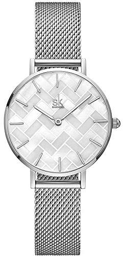 Ultra Thin Minialist Creative Starry Sky Women Watch