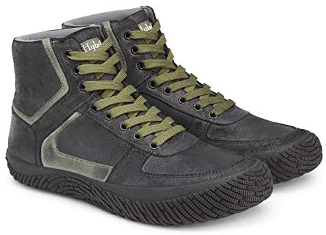 Hybrid Green Label Men's Drifter High Top Athletic Casual Tennis Hiking Walking Working Shoes, Sneakers, and Boots