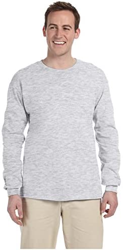 Gildan Men's Ultra Long Sleeve Rib-Knit Cuffs T-Shirt