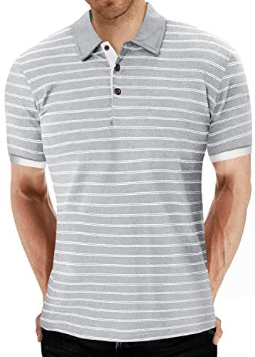 Men's Polo Shirt Short/Long Sleeve Casual Slim-fit Cotton Shirts