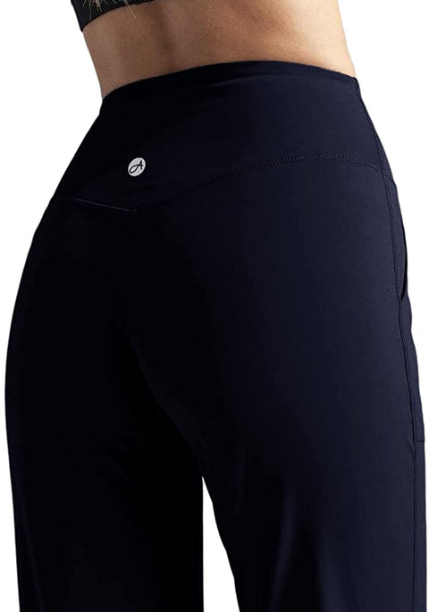Womens High Waisted Joggers with Pockets Tummy Control Yoga Pants Athletic Workout Running Pants