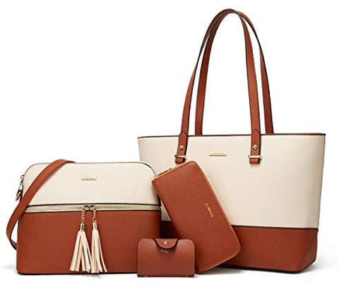 Women Fashion Handbags Set 4pcs