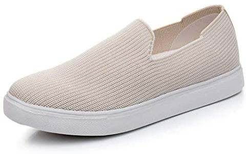 VenusCelia Women's Clouds Knit Slip-On Shoes