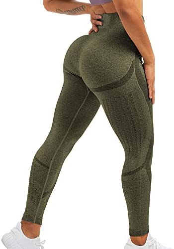 Women High Waisted Seamless Yoga Pants