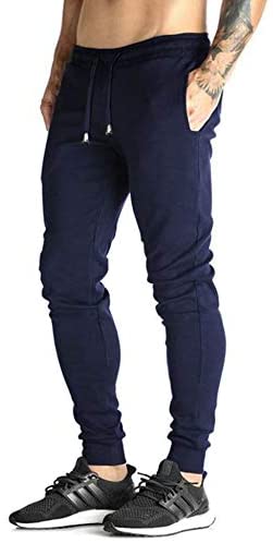 Men's Athletic Sweatpants Slim Fit Fitness Active Running Joggers Pants