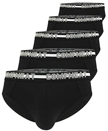 Men's 5-Pack Briefs Cotton Spandex Stretchy Ultra Soft Comfy Underwear