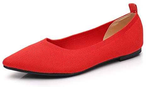 VenusCelia Women's Agile Knit Flat Shoe
