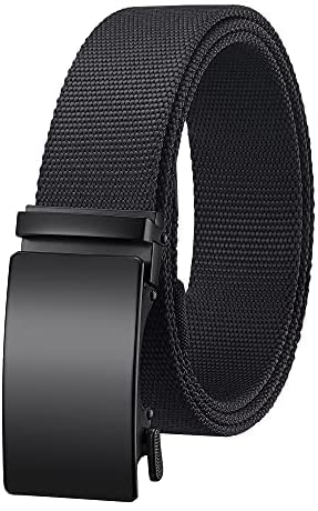 lexooxel Ratchet Golf Belt for men,Men's Nylon Belts All-Match Style Daily Work Belts,with Gift Box