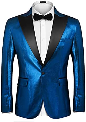Men’s Fashion Suit Jacket Blazer Weddings Prom Party Dinner Tuxedo