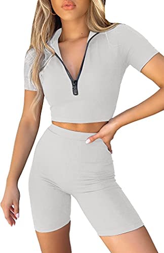 Two-Piece seamless  High Waist Shorts Sets