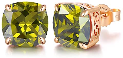 Morning Dew Rose Gold-Plated Stud Earrings