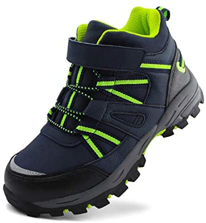 brooman Kids Hiking Boots Boys Girls Outdoor Adventure Shoes