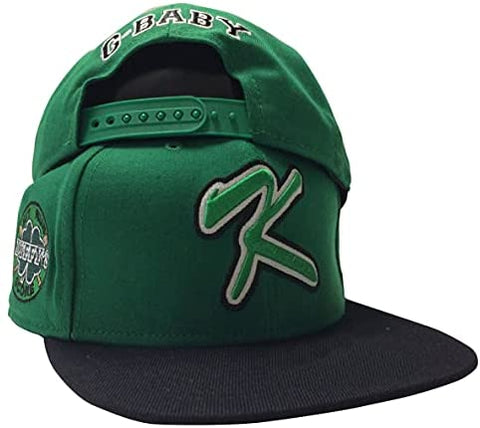 Flat-Brimmed Hat-Green