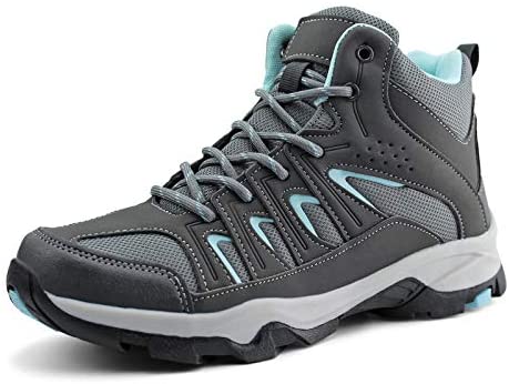 Womens Mid Hiking Boots Lightweight Outdoor Trekking Shoes