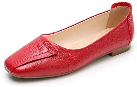 VenusCelia Women's Plain Dance Flat Shoe