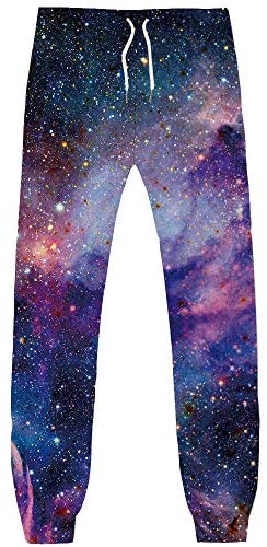 Unisex 3D Printing Pants Novelty Graphics Sports Drawstring Trousers