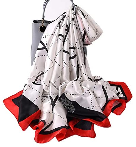 YMXHHB Silk Scarf 100% Mulberry Silk Fashion Scarves Long Lightweight Shawl Wrap …