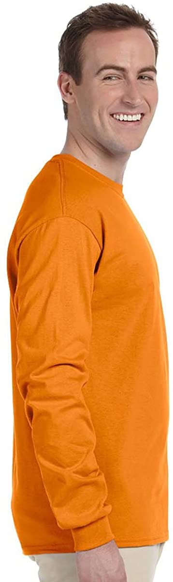 Gildan Men's Ultra Long Sleeve Rib-Knit Cuffs T-Shirt