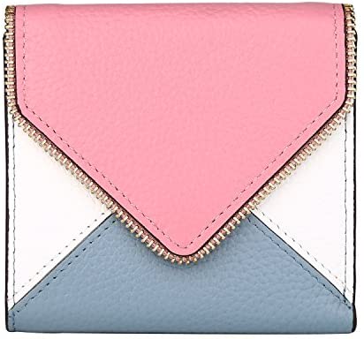 Lavemi RFID Blocking Small Compact Leather Wallets Credit Card Holder Case for Women