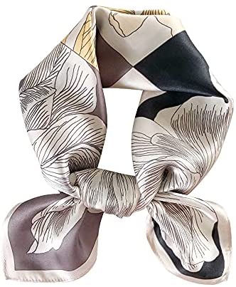 100% Pure Mulberry Silk Small Square Scarves