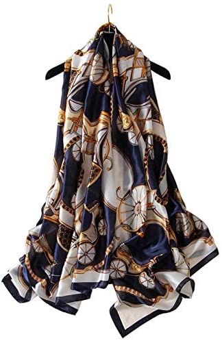 YMXHHB Silk Scarf 100% Mulberry Silk Fashion Scarves Long Lightweight Shawl Wrap …