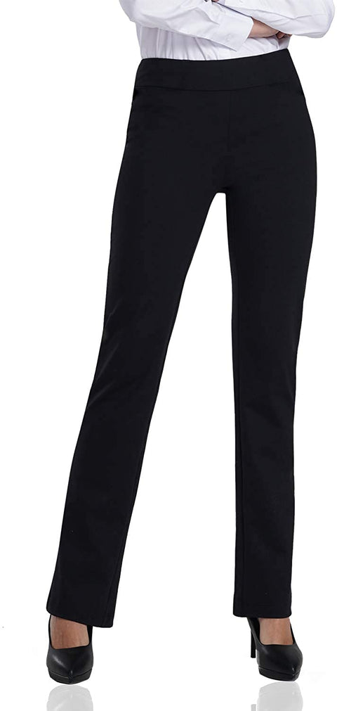 Black Leggings for Women, Super Comfy Stretchy Straight Leggings
