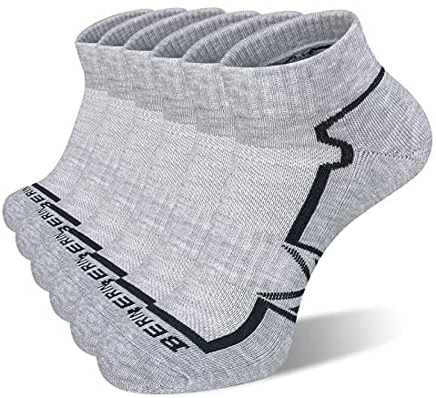 Men's Athletic Performance Ankle Running Socks (6 Pack)