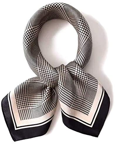 100% Real Mulberry Silk Scarf -21'' x 21''