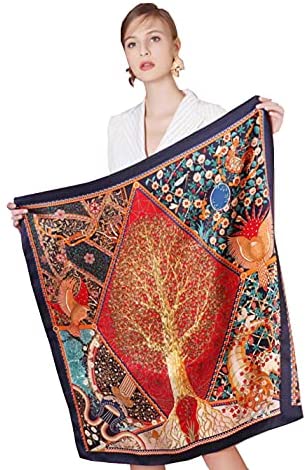 100% Pure Mulberry Silk Scarf