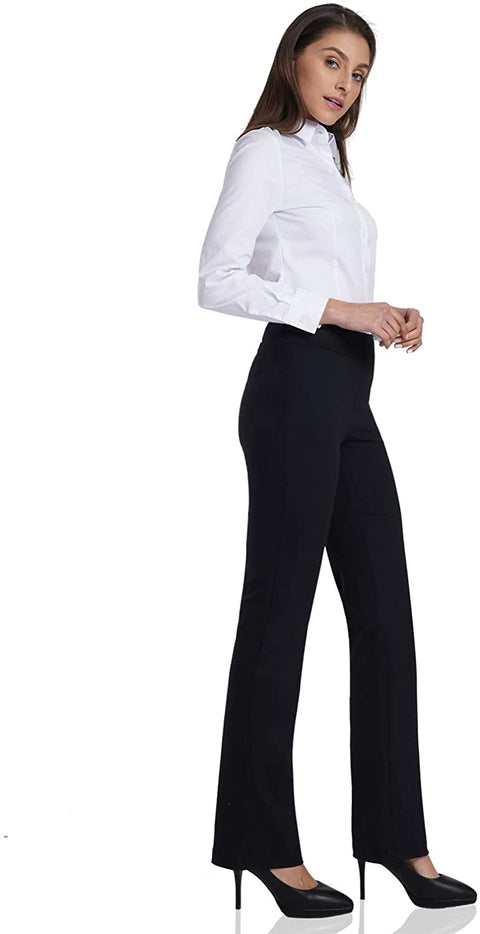 Black Leggings for Women, Super Comfy Stretchy Straight Leggings