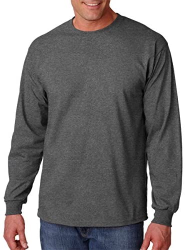 Gildan Big Men's Cotton Long Sleeve T-Shirt