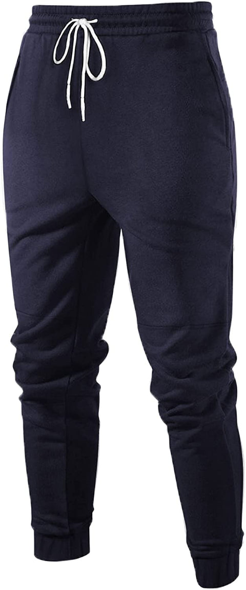 Men's Athletic Workout Pants Fitness Tapered Joggers Track Sweatpants