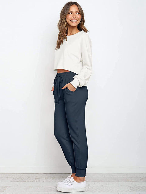 Joggers for Women Drawstring Yoga Pants