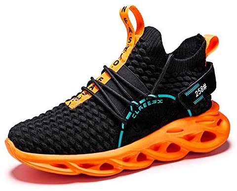 Mens Running Shoes Blade Sneakers Mesh Breathable Lightweight Tennis Walking Gym Shoes for Men