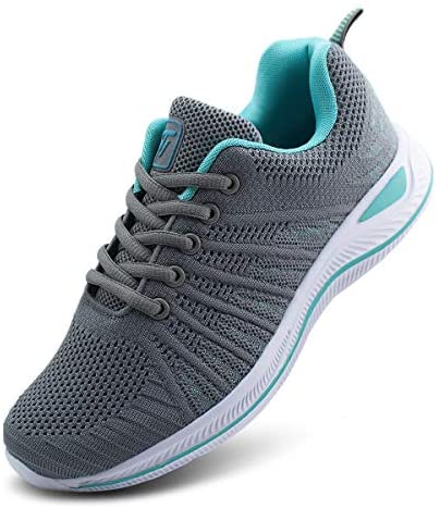 Women Lightweight Knit Running Shoes Athletic Walking Sneakers