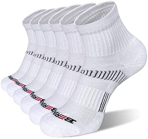 Men's Essential Athletic Running Ankle Socks (6 Pairs)