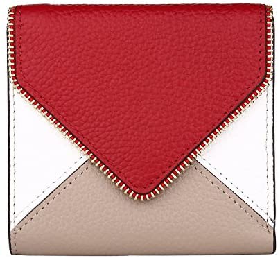 Lavemi RFID Blocking Small Compact Leather Wallets Credit Card Holder Case for Women